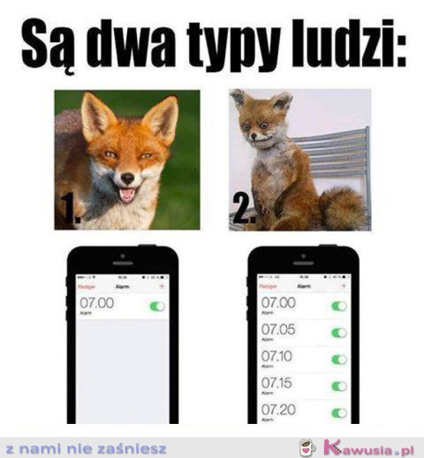 DWA TYPY LUDZI...