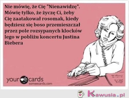 Nie mówię...