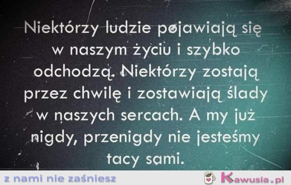 Niektórzy ludzie...