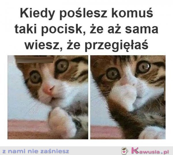 To był mega pocisk