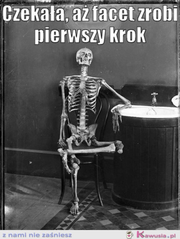 Czekała, aż facet zrobi pierwszy krok...