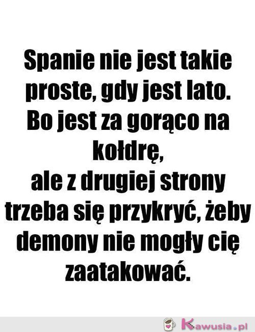 Nie jest łatwo...