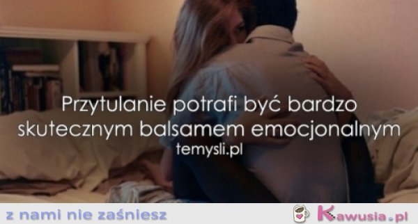 Przytulanie potrafi być...