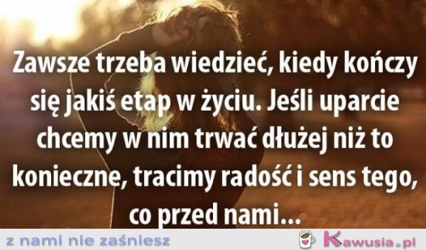 Zawsze trzeba wiedzieć..