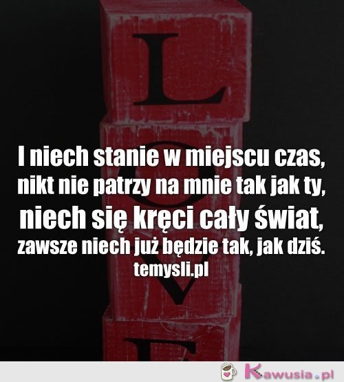 I niech stanie w miejscu czas