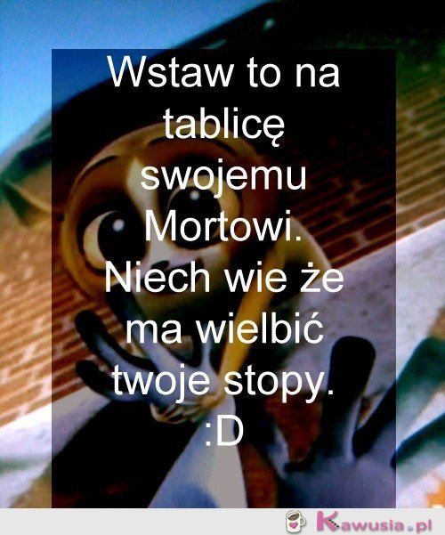 Wielb moje stopy ;)