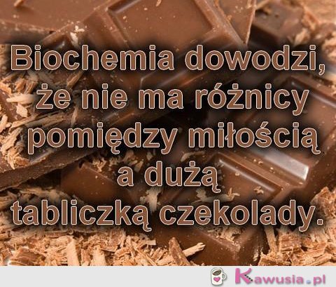 Biochemia dowodzi