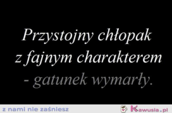 Takich facetów już nie ma...