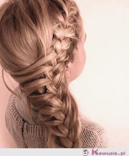 Piękna fryzurka