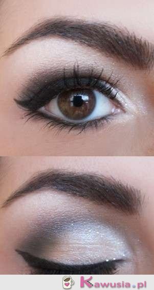 śliczny make up