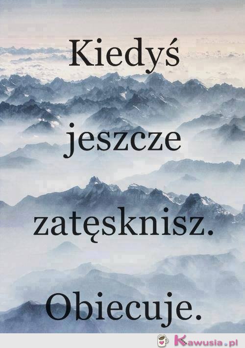 Kiedyś ..