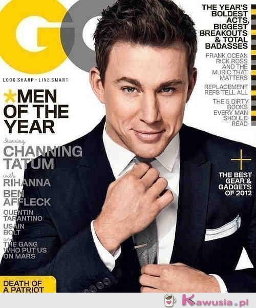 Elegancki Channing dla GQ