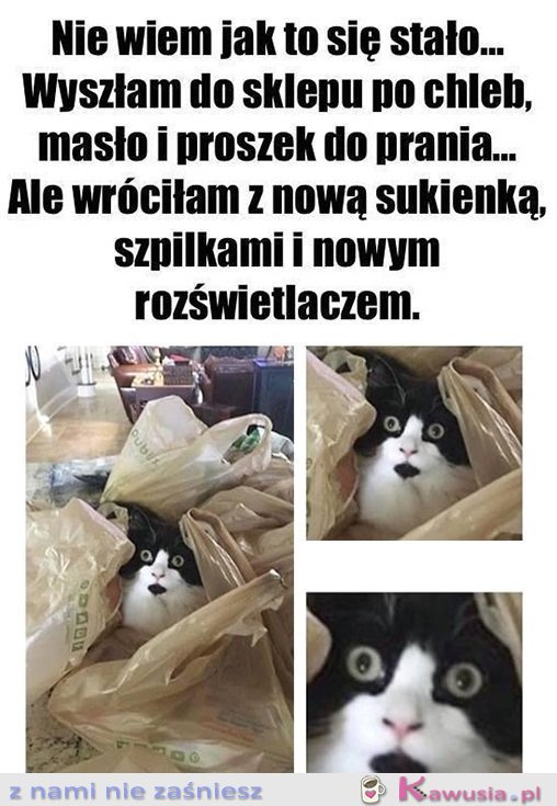 To się stało tak szybko.