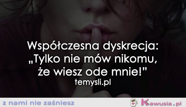 Współczesna dyskrecja