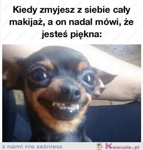 I tak jesteś słodka