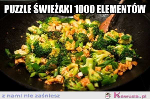 Puzzle świeżaki 1000 elementów
