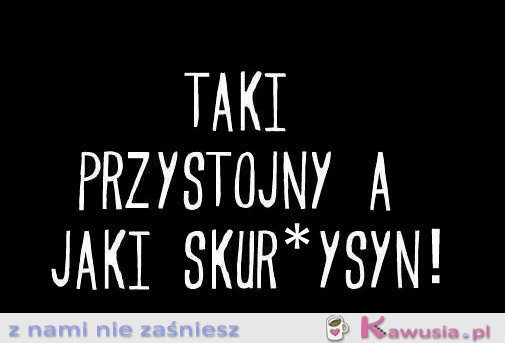 Taki przystojny