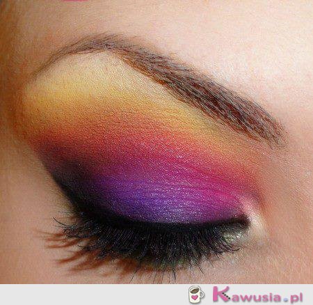 śliczny make up