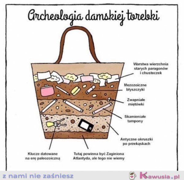 Archeologia damskiej torebki