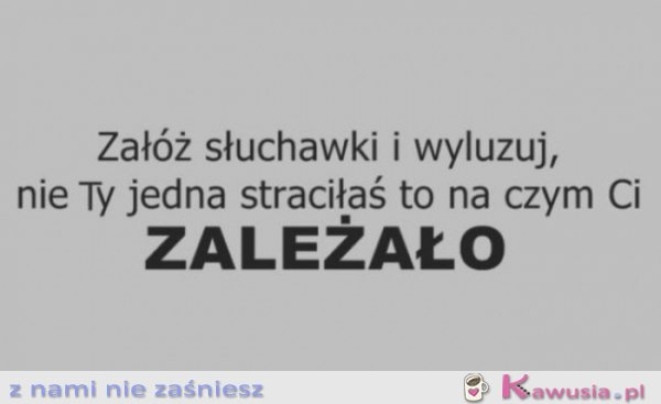 Załóż słuchawki i wyluzuj