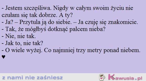 Jestem szczęśliwa