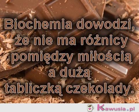 Biochemia dowodzi