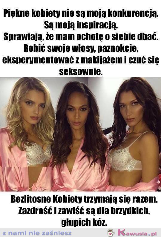 Piękne kobiety nie są mają konkurencją