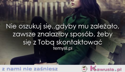 Nie oszukuj się