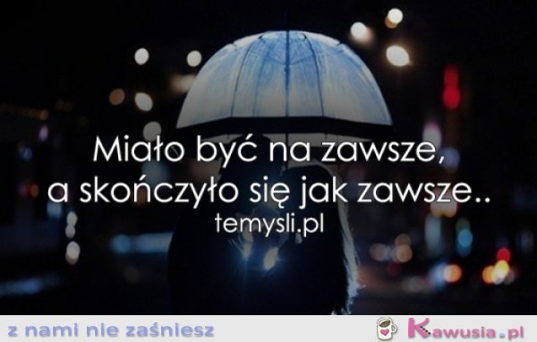 Nie odkładaj mnie na potem...