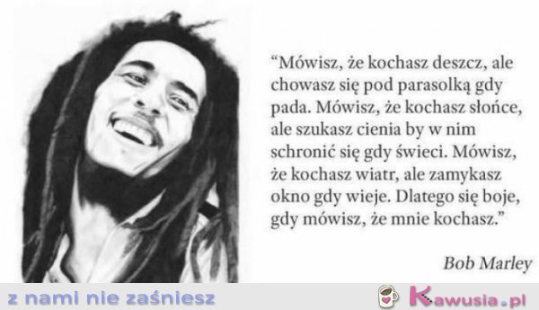Mówisz, że kochasz deszcz...