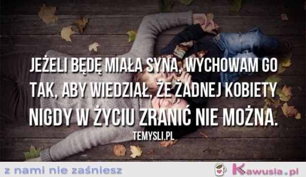 Jeżeli będę miała syna