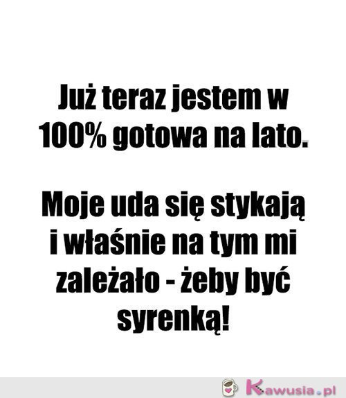 Wakacyjna forma gotowa...