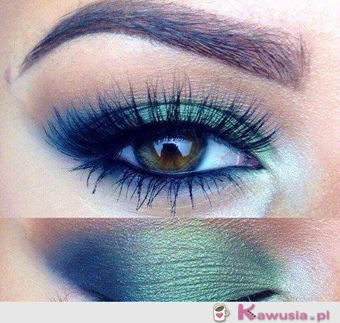 śliczny make up