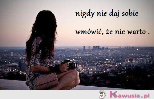 Nie daj sobie wmówić...