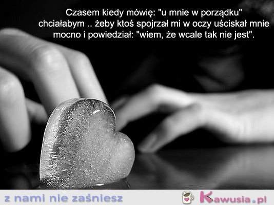Kiedy mówię...