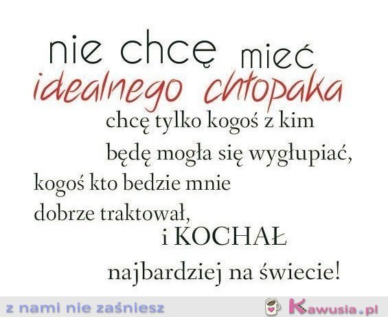 Nie chcę mieć...