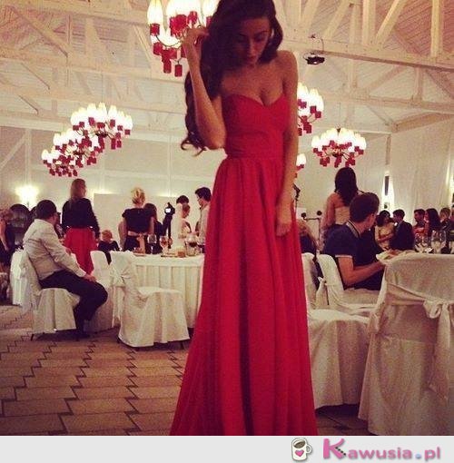Piękna, elegancka czerwień