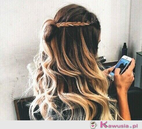 Śliczna fryzura