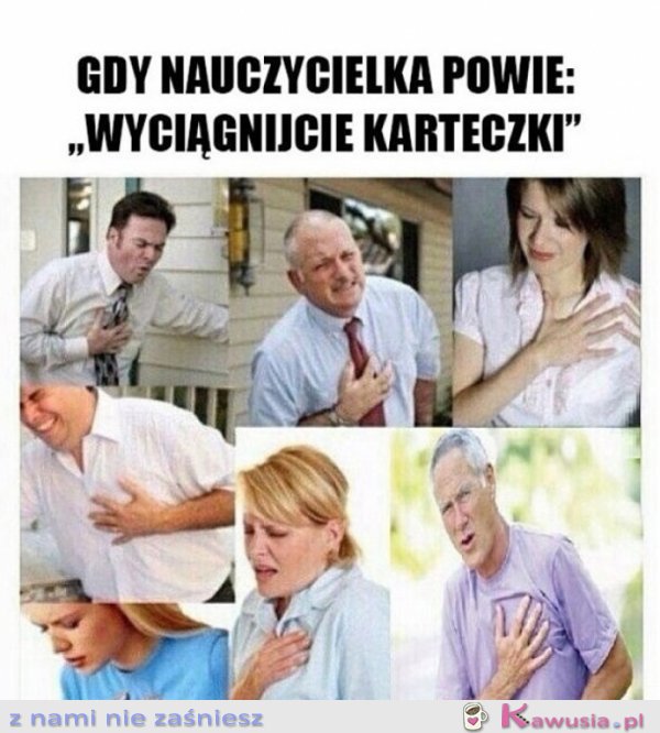 Wyciągajcie karteczki