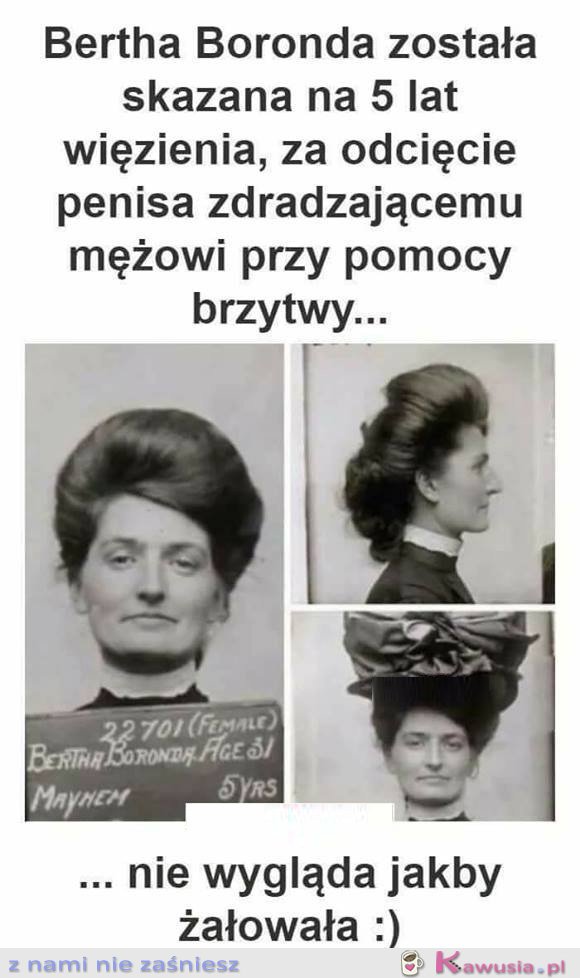 Ona chyba nie żałuje