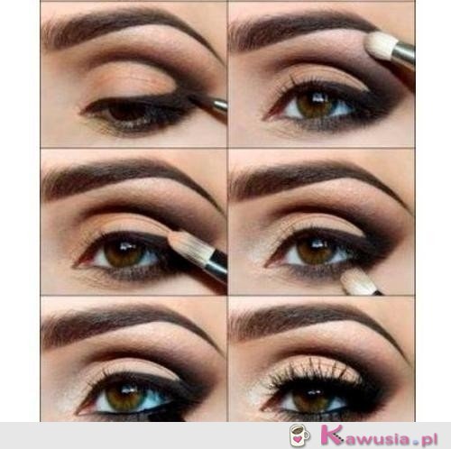 śliczny make up