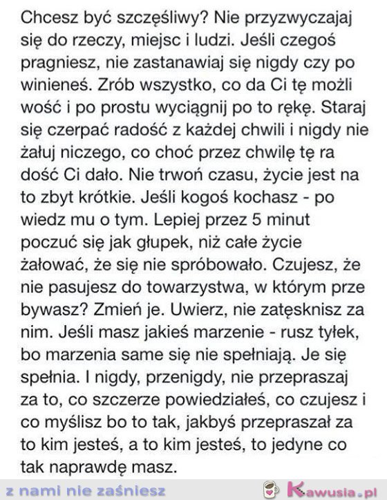 Sposób na szczęście