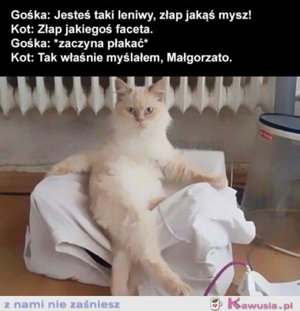 Tak właśnie myślałem Małgorzato