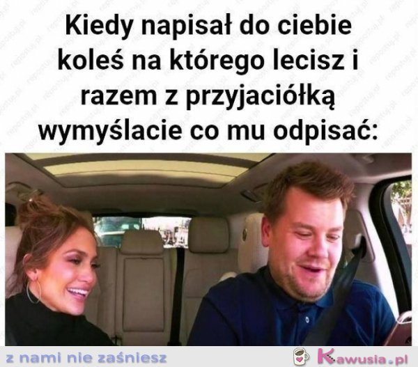 Kiedy napisał do ciebie koleś