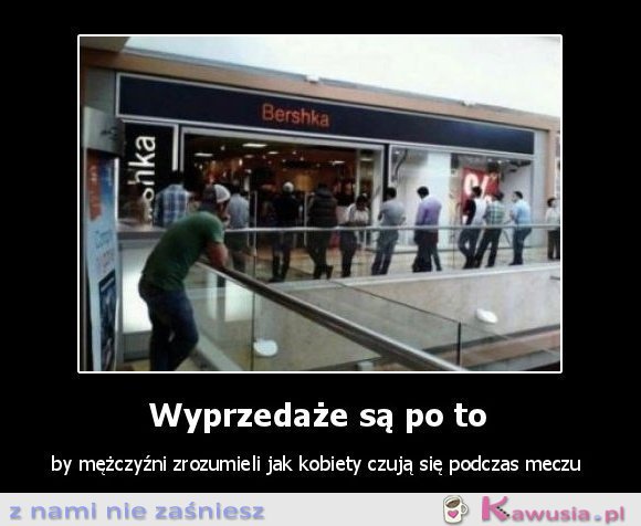 Wyprzedaże są po to...