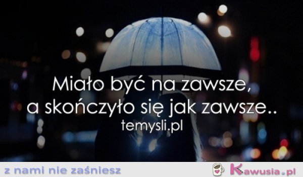 Nie odkładaj mnie na potem...