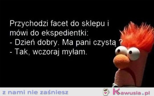 Przychodzi facet do sklepu