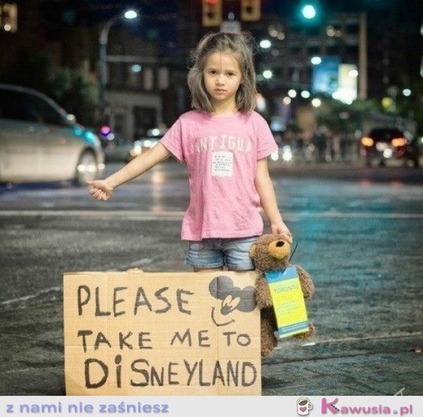 Please, take me to Disneyland