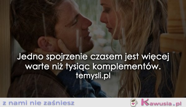 Jedno spojrzenie...