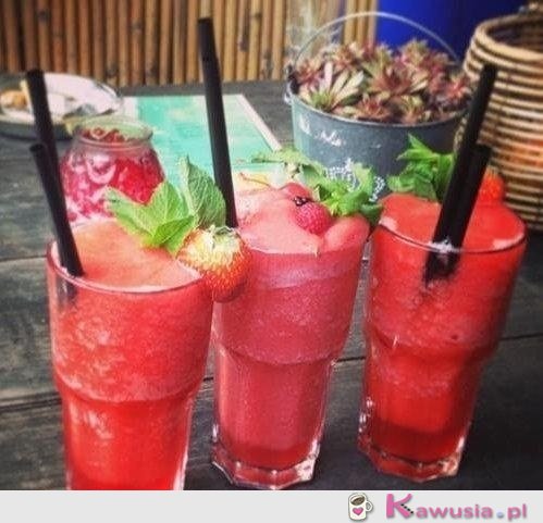 Truskawkowe smoothie